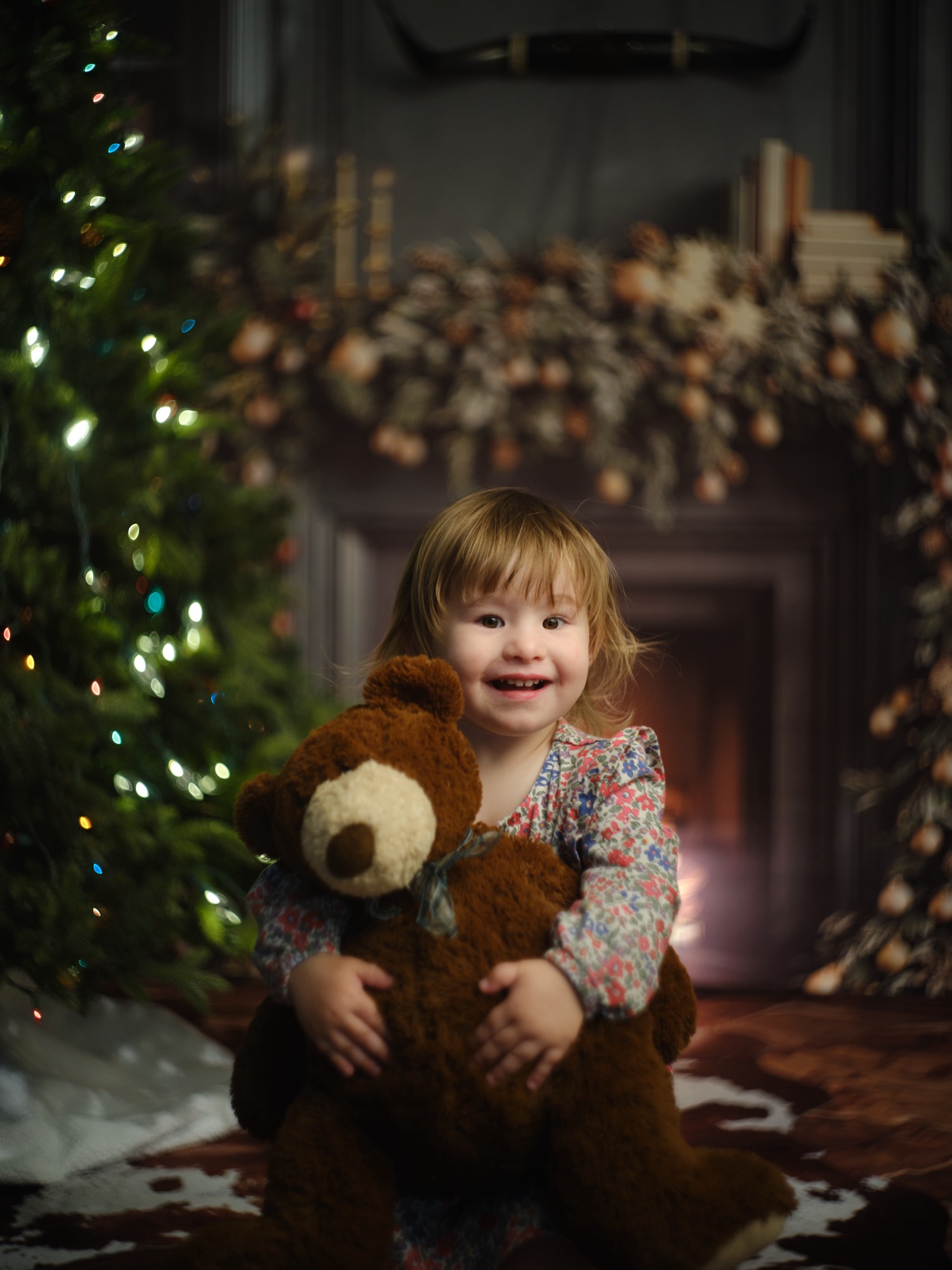 Holiday family portrait