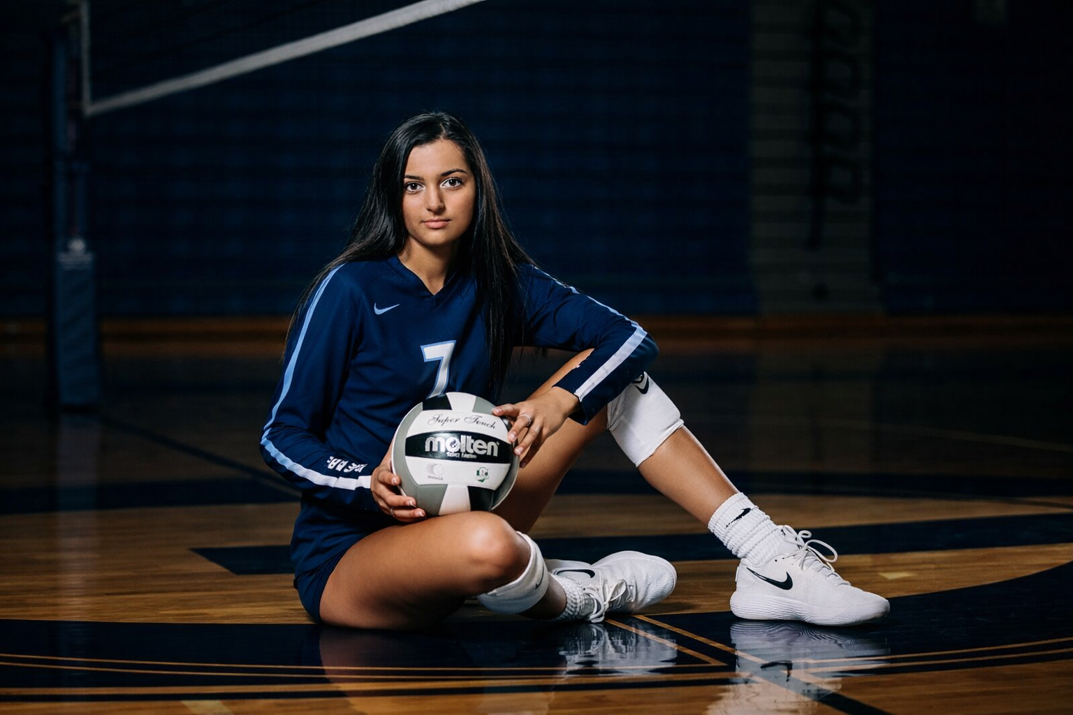 Strength athlete portrait