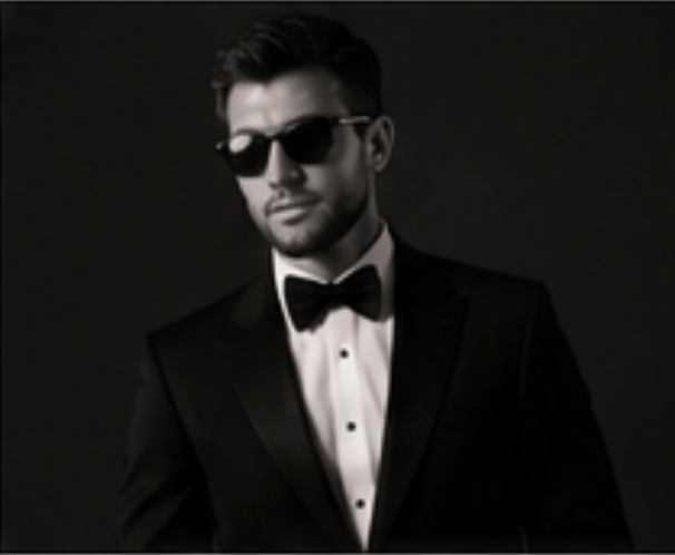 Editorial formal portrait